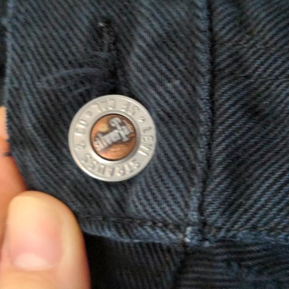 Vintage 80s SILVER TAG Baggy Levi's jeans - Picture 4 of 10